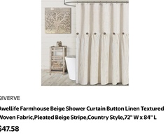 Awellife shower curtain